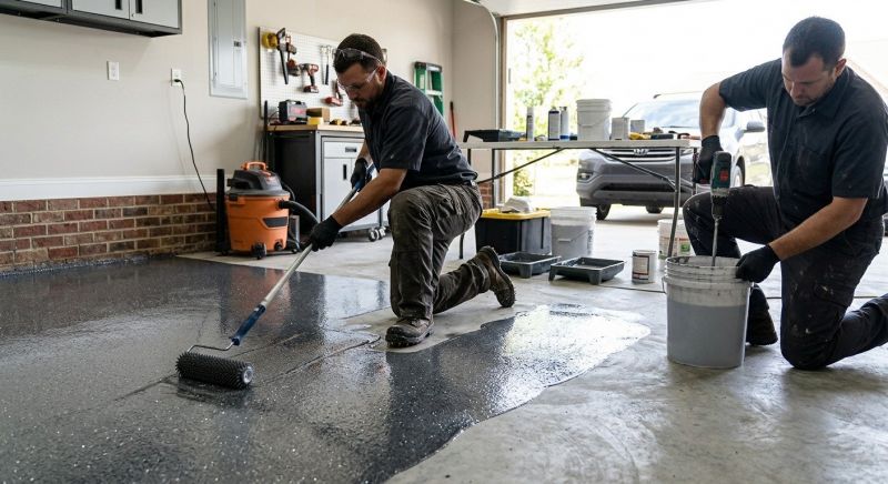 Concrete Floor Coating Service in Columbia, SC