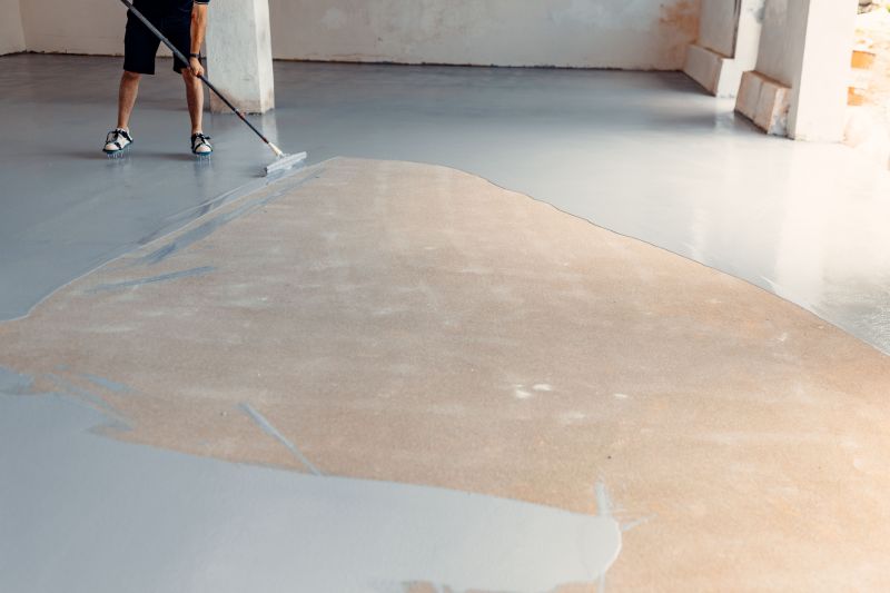 Garage Floor Epoxy Installation in Greensboro, NC