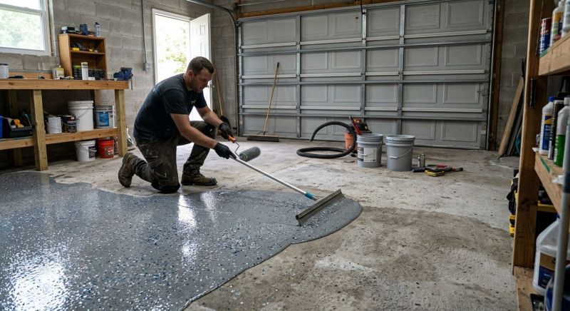 Garage Floor Renovation in Charlotte, NC