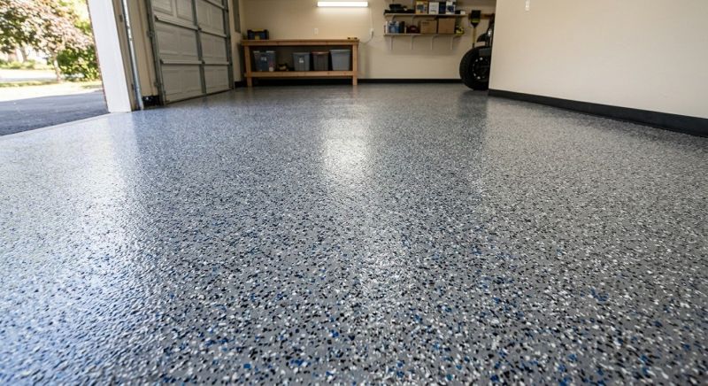 Garage Floor Staining in Winston Salem, NC